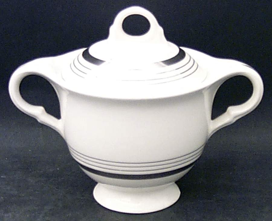 Silver Age Sugar Bowl & Lid by Limoges-American-1