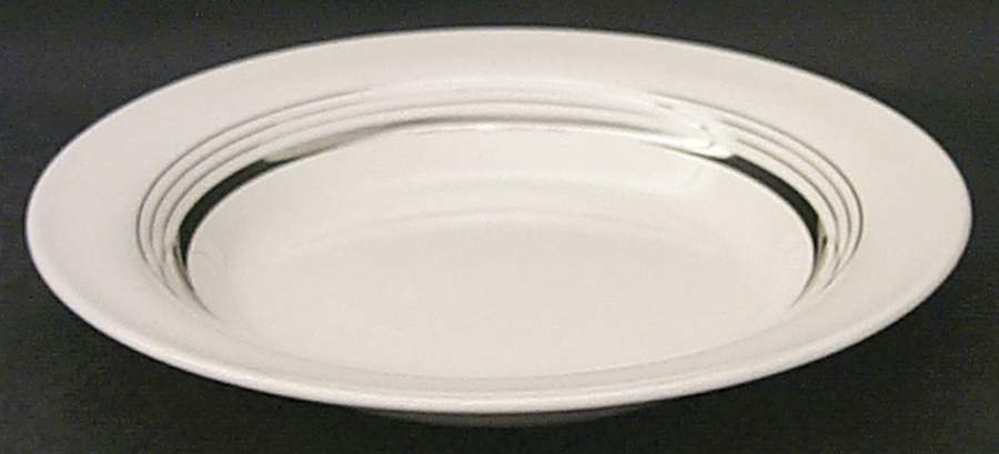 Silver Age Rim Soup Bowl by Limoges-American-1
