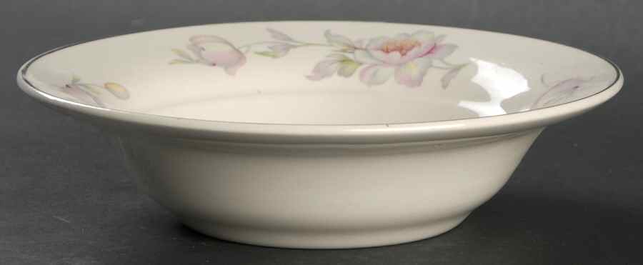 Silvermoon Rim Fruit/Dessert (Sauce) Bowl by Limoges-American-1