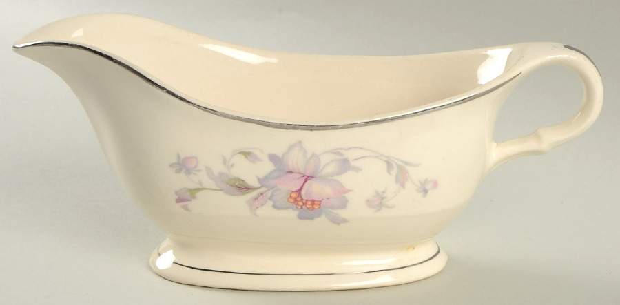Silvermoon Gravy Boat by Limoges-American-1