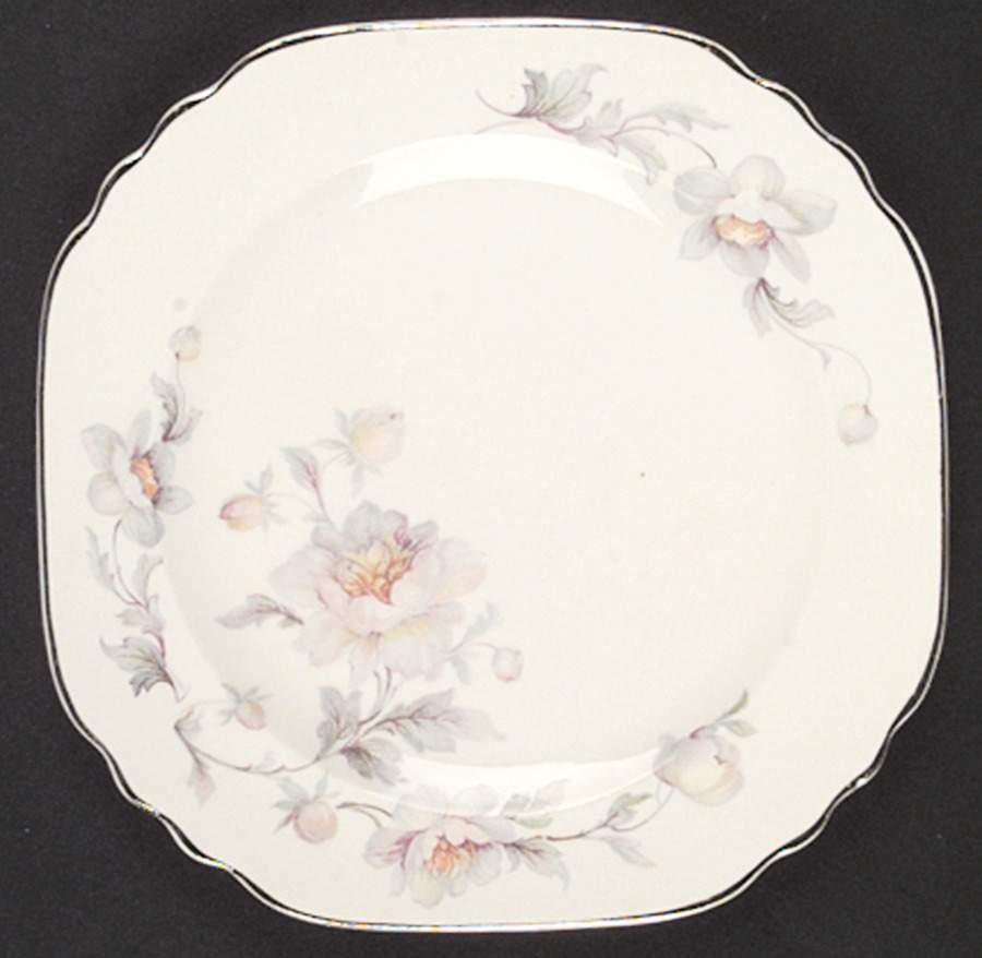 Silver Moon Salad Plate by Limoges-American-1