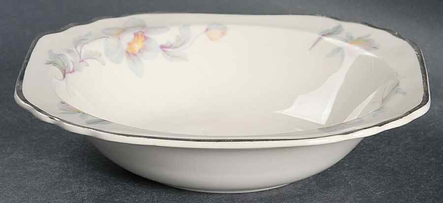 Silver Moon Rim Fruit/Dessert (Sauce) Bowl by Limoges-American-1