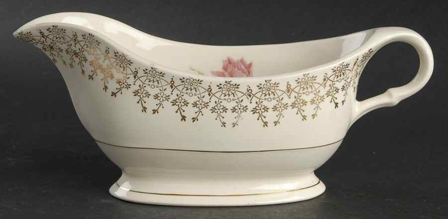 Springtime Gravy Boat by Limoges-American-1