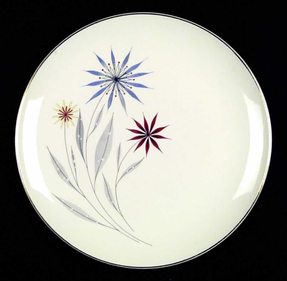 Starflower Dinner Plate by Limoges-American-1