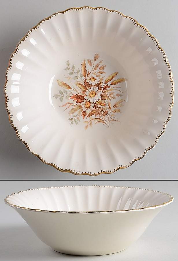 Sundale 8" Round Vegetable Bowl by Limoges-American-1