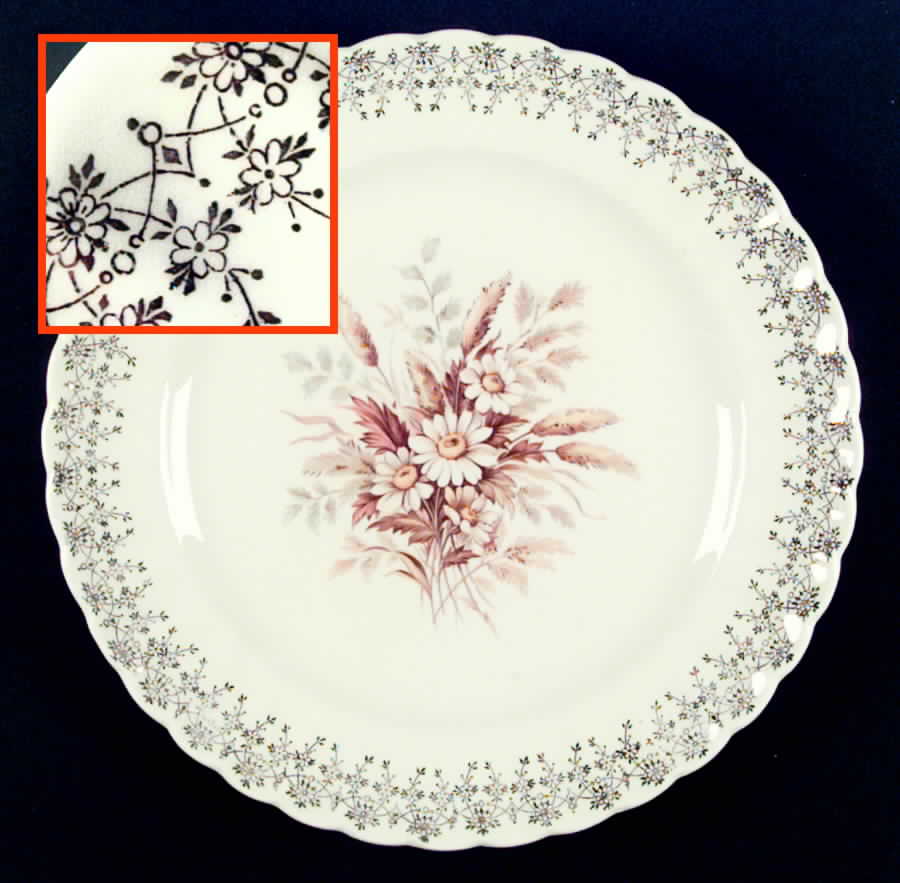 Sundale Dinner Plate by Limoges-American-1