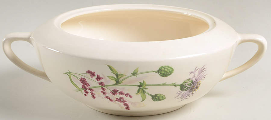 Thistle Round Vegetable No Lid by Limoges-American-1