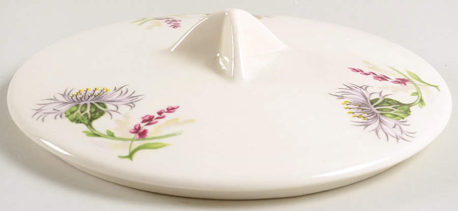 Thistle Lid for Round Vegetable by Limoges-American-1