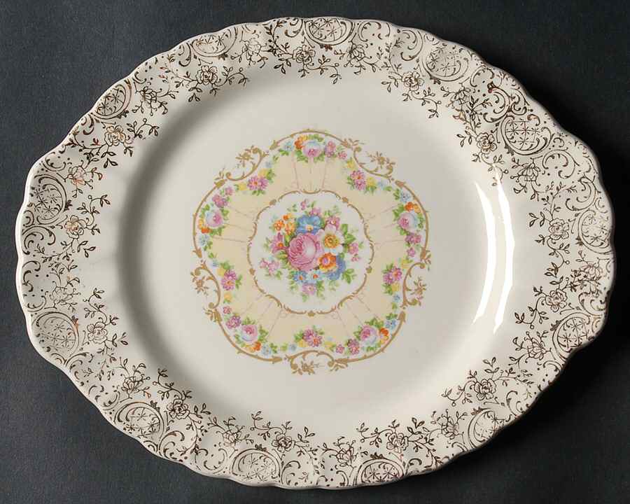 Toledo Delight White Relish by Limoges-American-1
