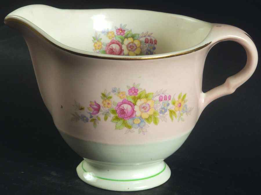 Troubadour Pink Creamer by Limoges-American-1
