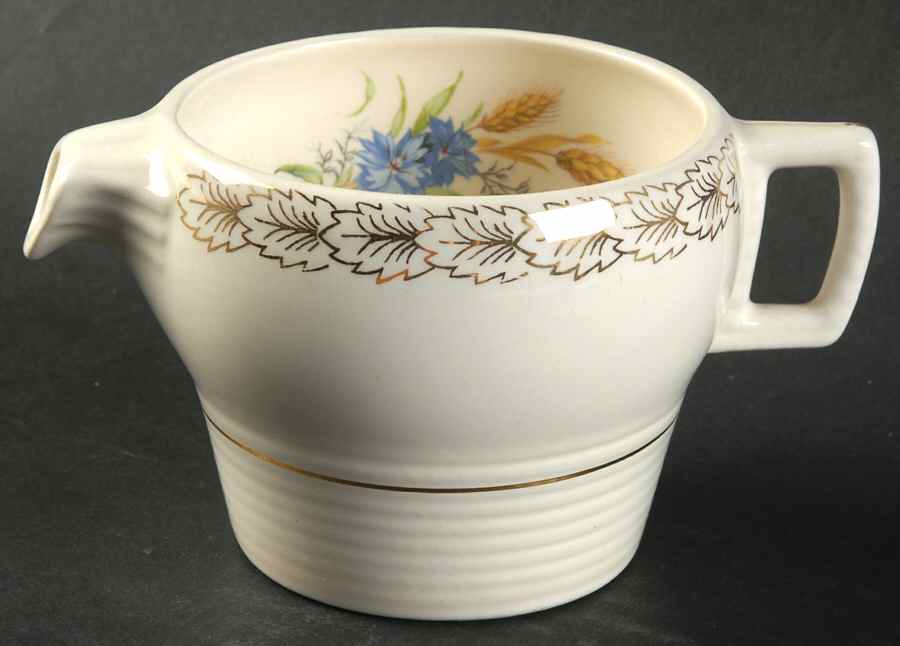 Wheatfield Smooth Edge Creamer by Limoges-American-1