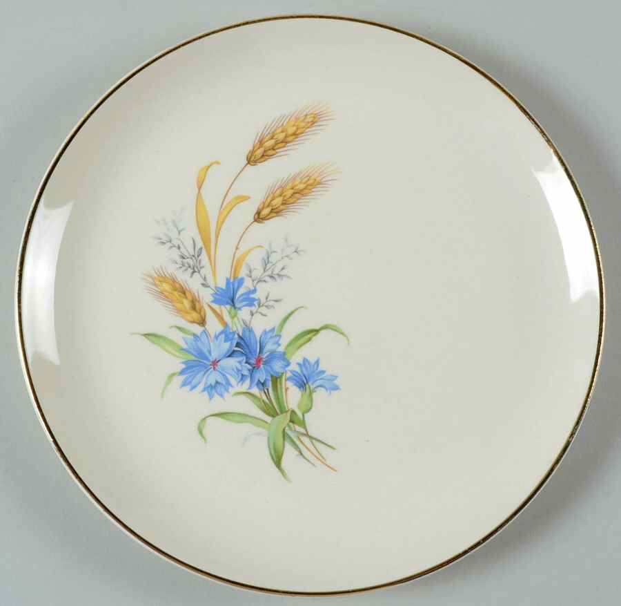 Wheatfield Salad Plate by Limoges-American-1