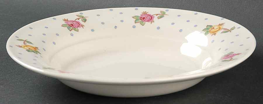 White Oaks Rim Soup Bowl by Limoges-American-1