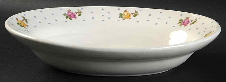 White Oaks 9" Oval Vegetable Bowl by Limoges-American-1