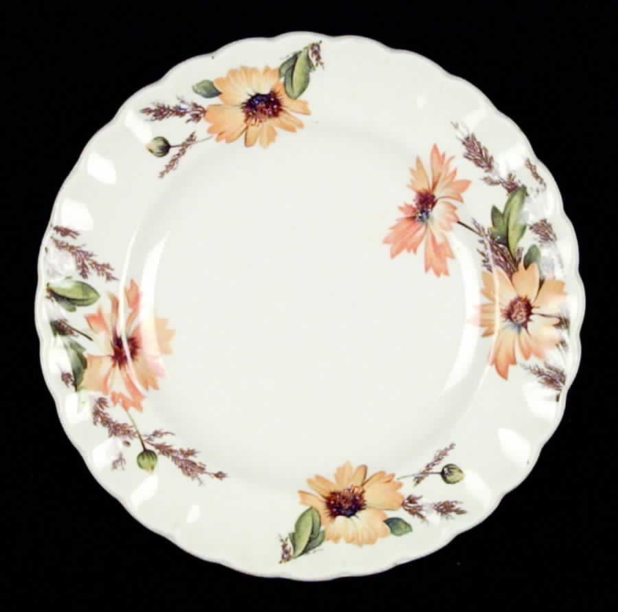Yellow Daisy (No Trim) Bread & Butter Plate by Limoges-American-1