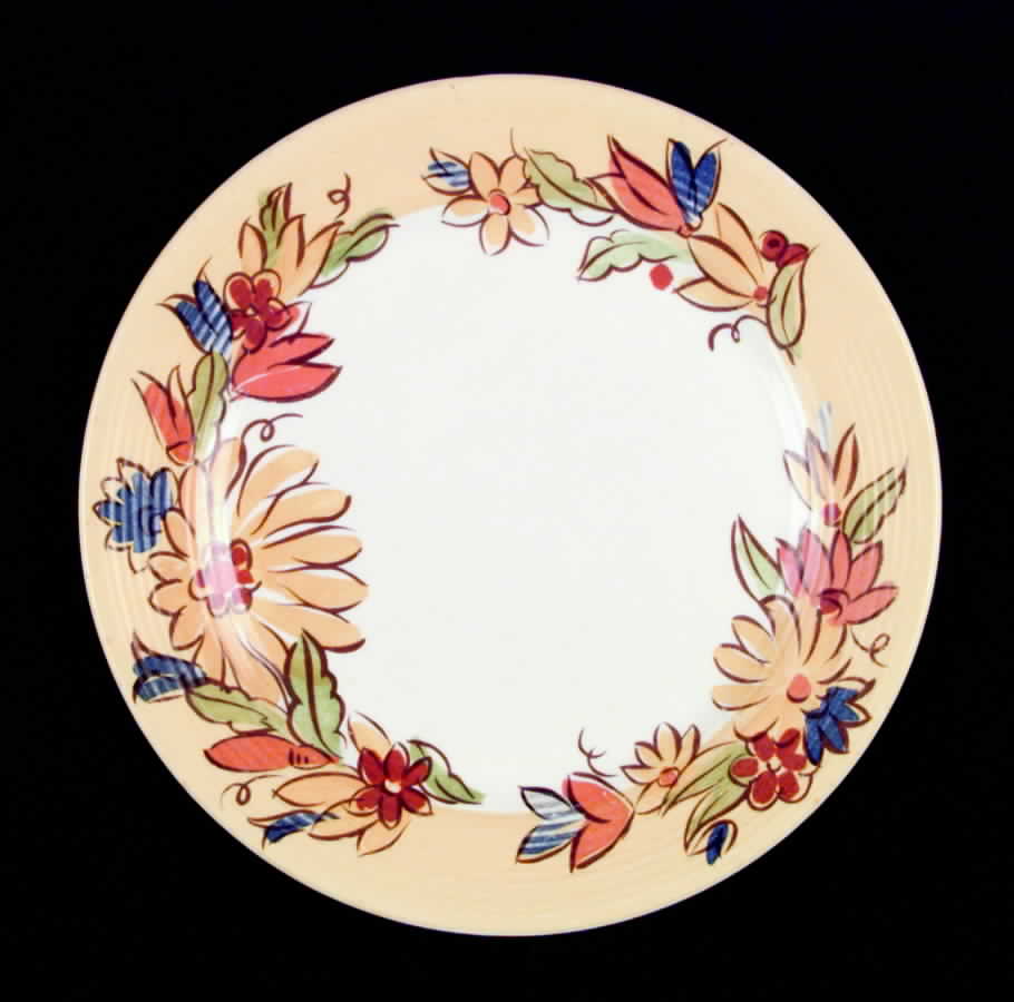 Yucatan Yellow Vista Dinner Plate by Limoges-American-1