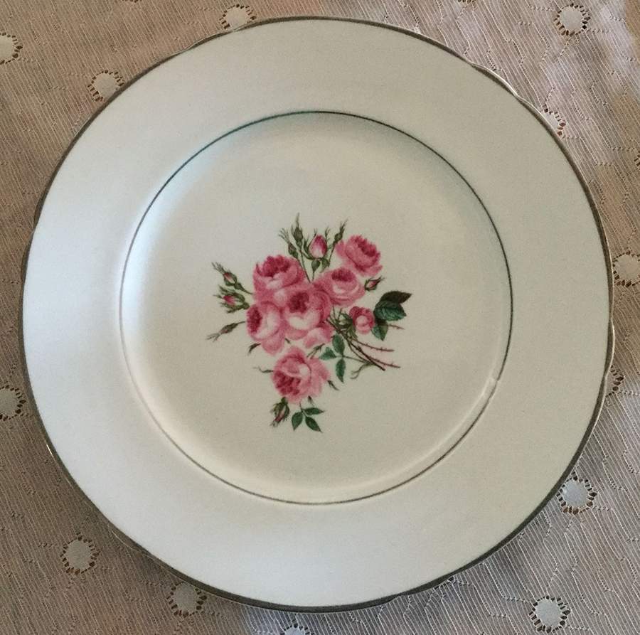 Margaret Rose Salad Plate by Lichfield-1