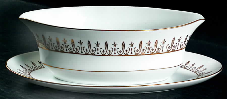 Estella Gravy Boat & Underplate by Linden-1