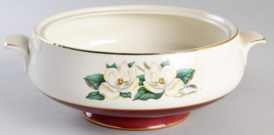 Burgundy Round Vegetable No Lid by Lifetime-1