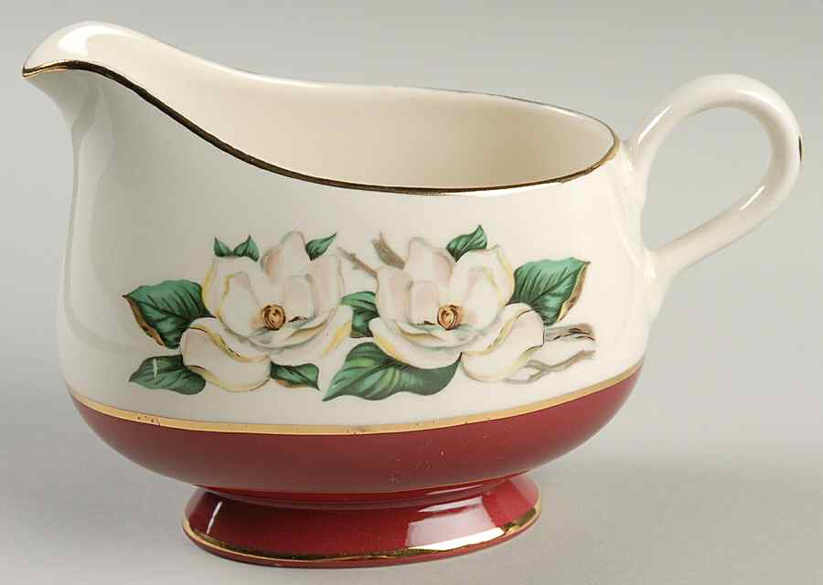 Burgundy Gravy Boat by Lifetime-1