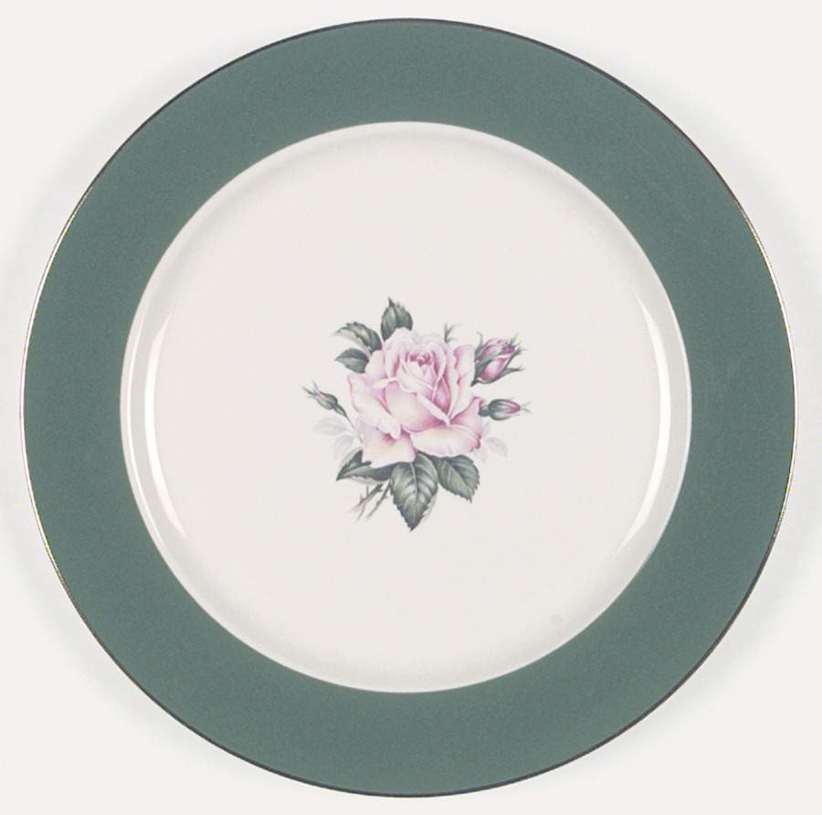 Cameo (Rose Center) Dinner Plate by Lifetime-1