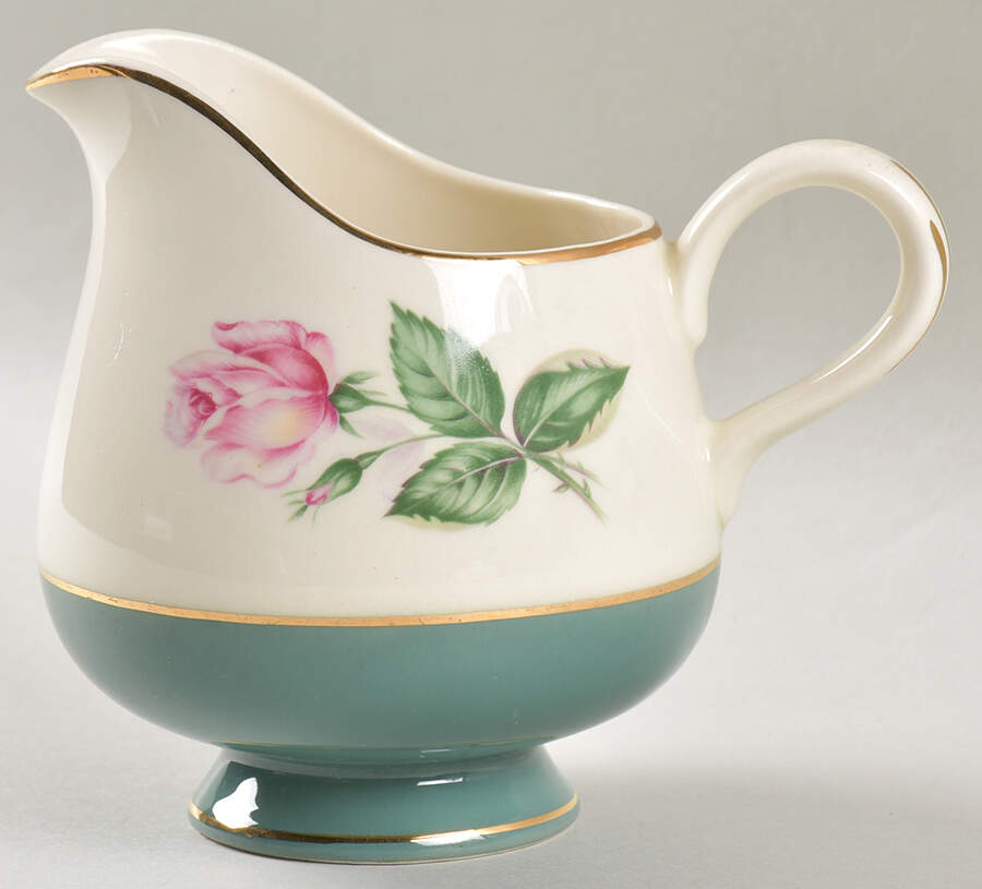Cameo (Rose Center) Creamer by Lifetime-1