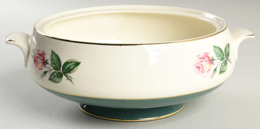 Cameo (Rose Center) Round Vegetable No Lid by Lifetime-1