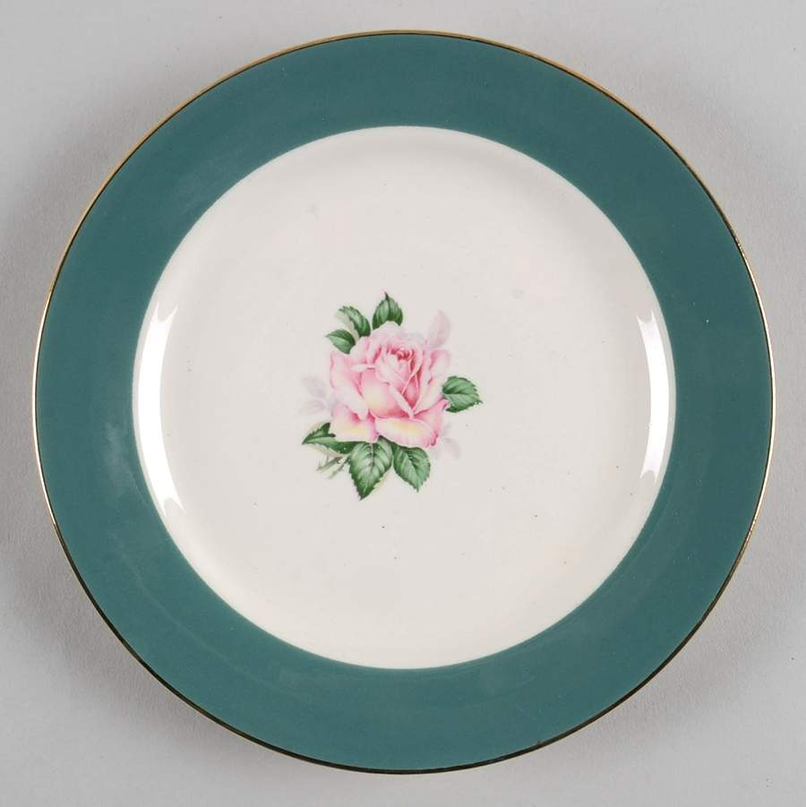 Cameo (Rose Center) Bread & Butter Plate by Lifetime-1