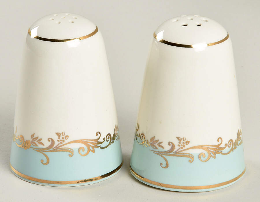 Gold Crown Salt & Pepper Set by Lifetime-1