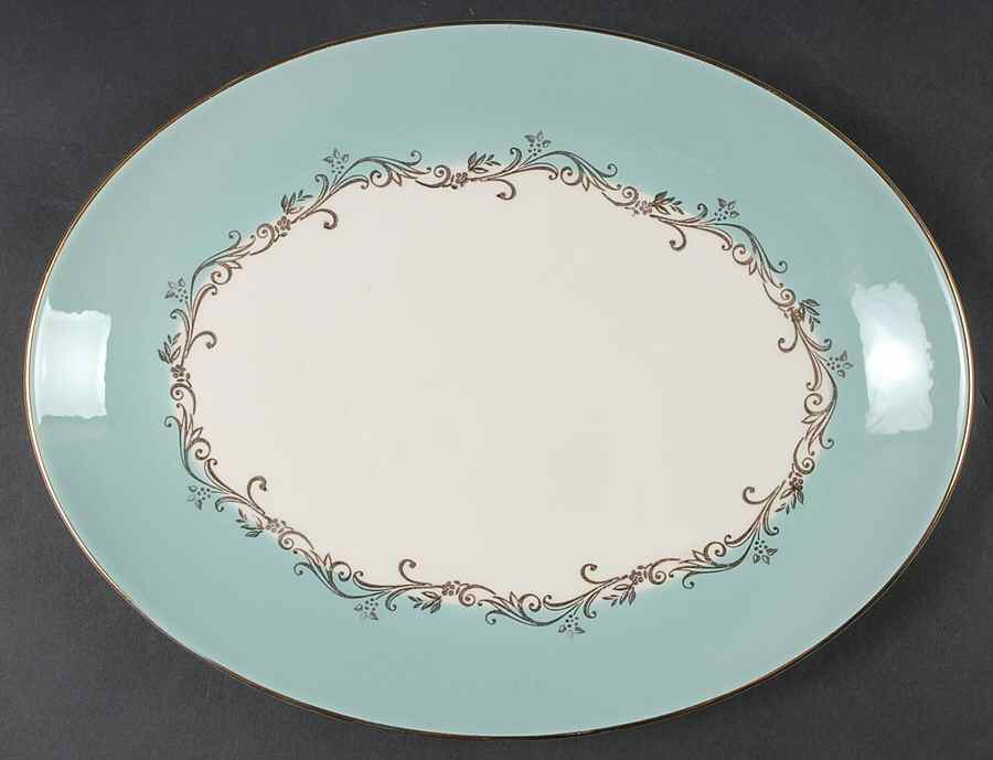 Gold Crown 11" Oval Serving Platter by Lifetime-1