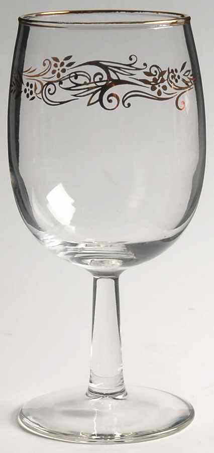 Gold Crown 10 Oz Glassware Goblet by Lifetime-1