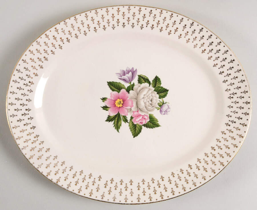 Imperial 11" Oval Serving Platter by Lifetime-1