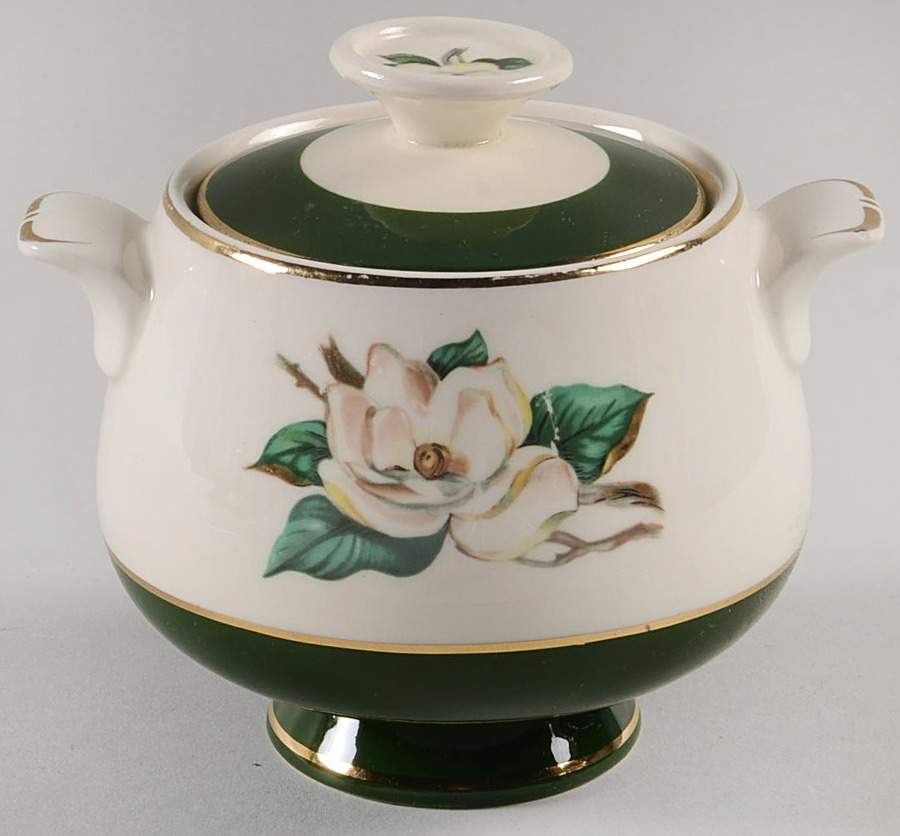 Jaderose Sugar Bowl & Lid by Lifetime-1