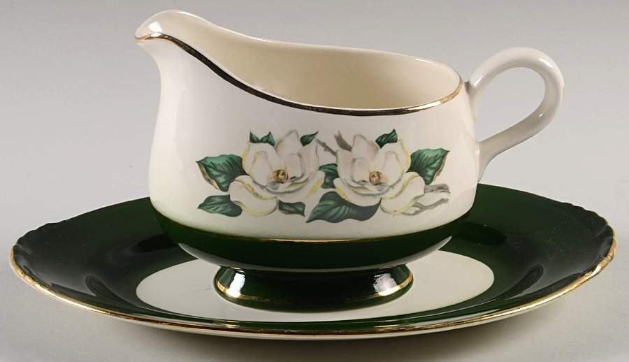 Jaderose Gravy Boat & Underplate/Relish by Lifetime-1