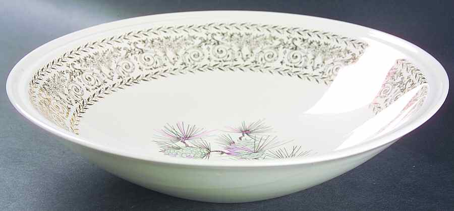 Pine Cone Round Vegetable No Lid by Lifetime-1