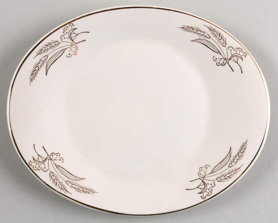 Prairie Gold 8" Oval Serving Platter by Lifetime-1
