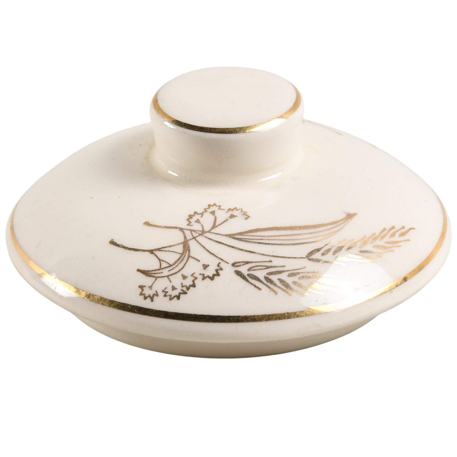 Prairie Gold Lid for Sugar Bowl by Lifetime-1