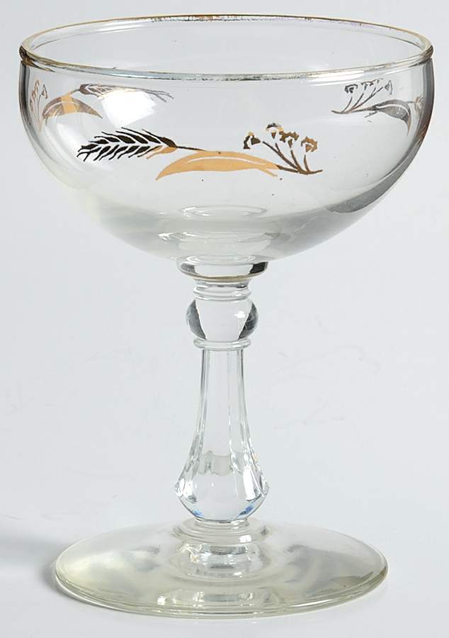 Prairie Gold Glassware Sherbet by Lifetime-1