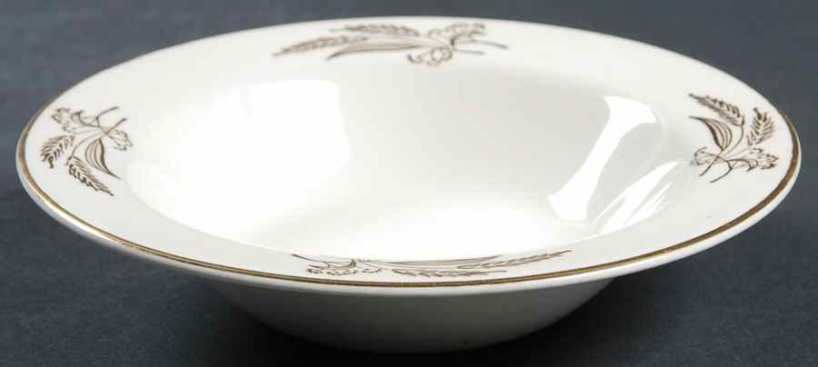 Prairie Gold Rim Fruit/Dessert (Sauce) Bowl by Lifetime-1