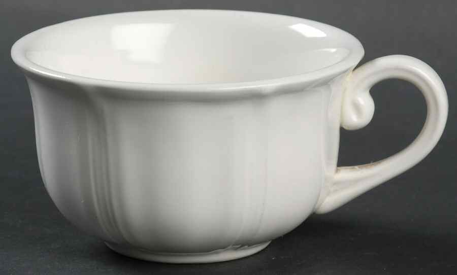 Colonial White Flat Cup by Liberty Hall-1