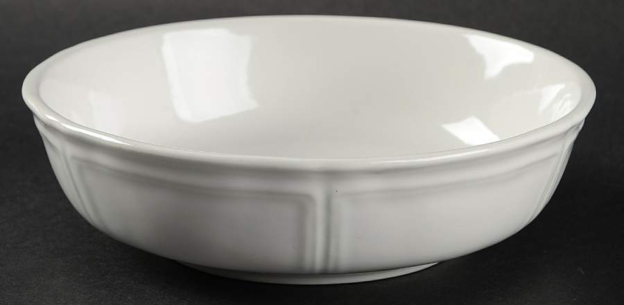 Colonial White Coupe Cereal Bowl by Liberty Hall-1
