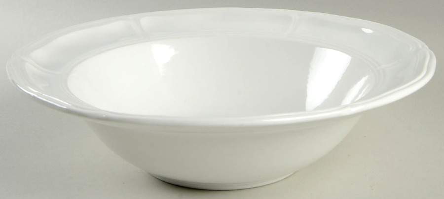 Colonial White 10" Round Vegetable Bowl by Liberty Hall-1