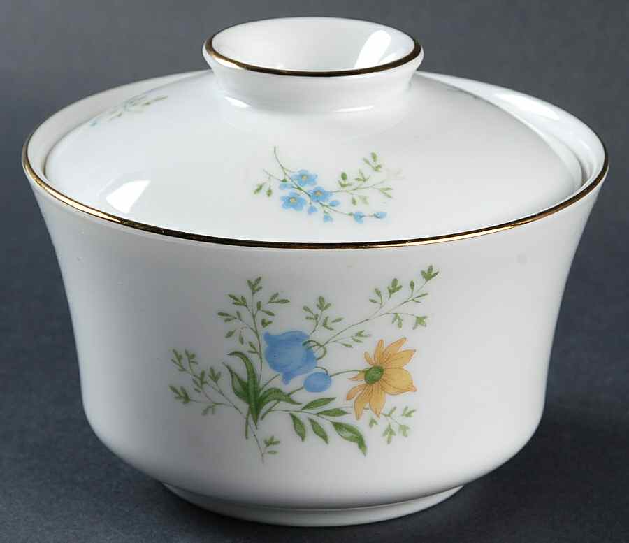 Blooming Sugar Bowl & Lid by Liling-1