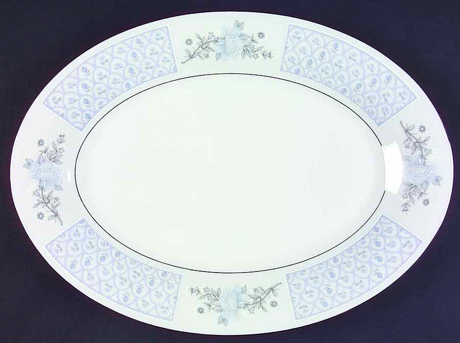 Chateau 14" Oval Serving Platter by Liling-1