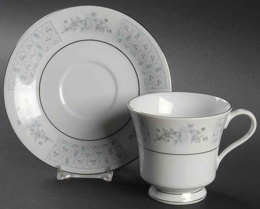 Chateau Footed Cup & Saucer Set by Liling-1