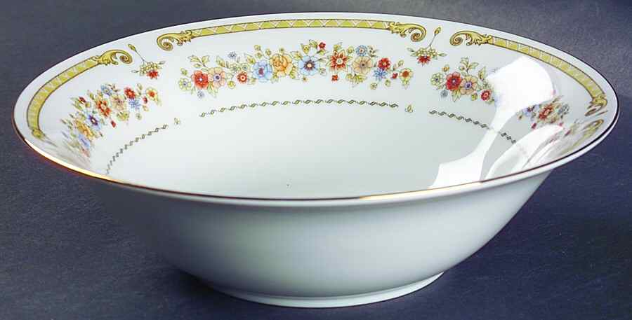 Chippendale 9" Round Vegetable Bowl by Liling-1
