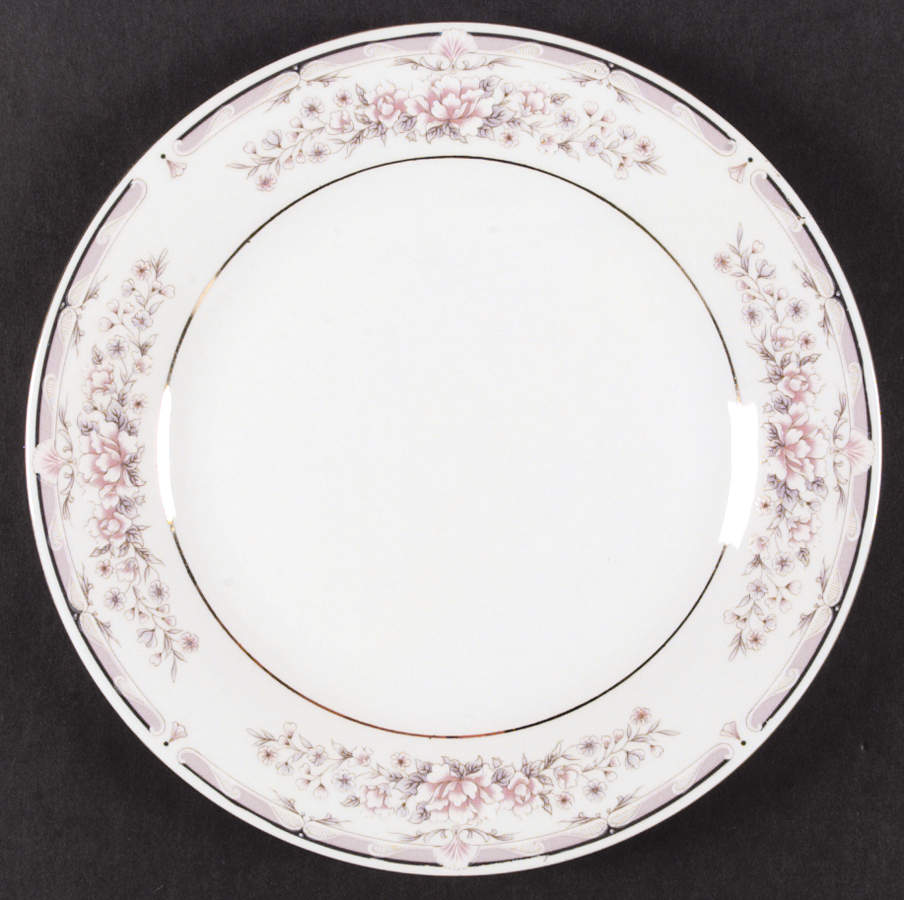 Donna (Gold Verge) Dinner Plate by Liling-1