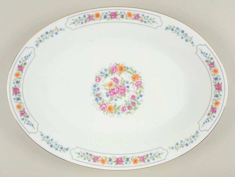 Keepsake 14" Oval Serving Platter by Liling-1