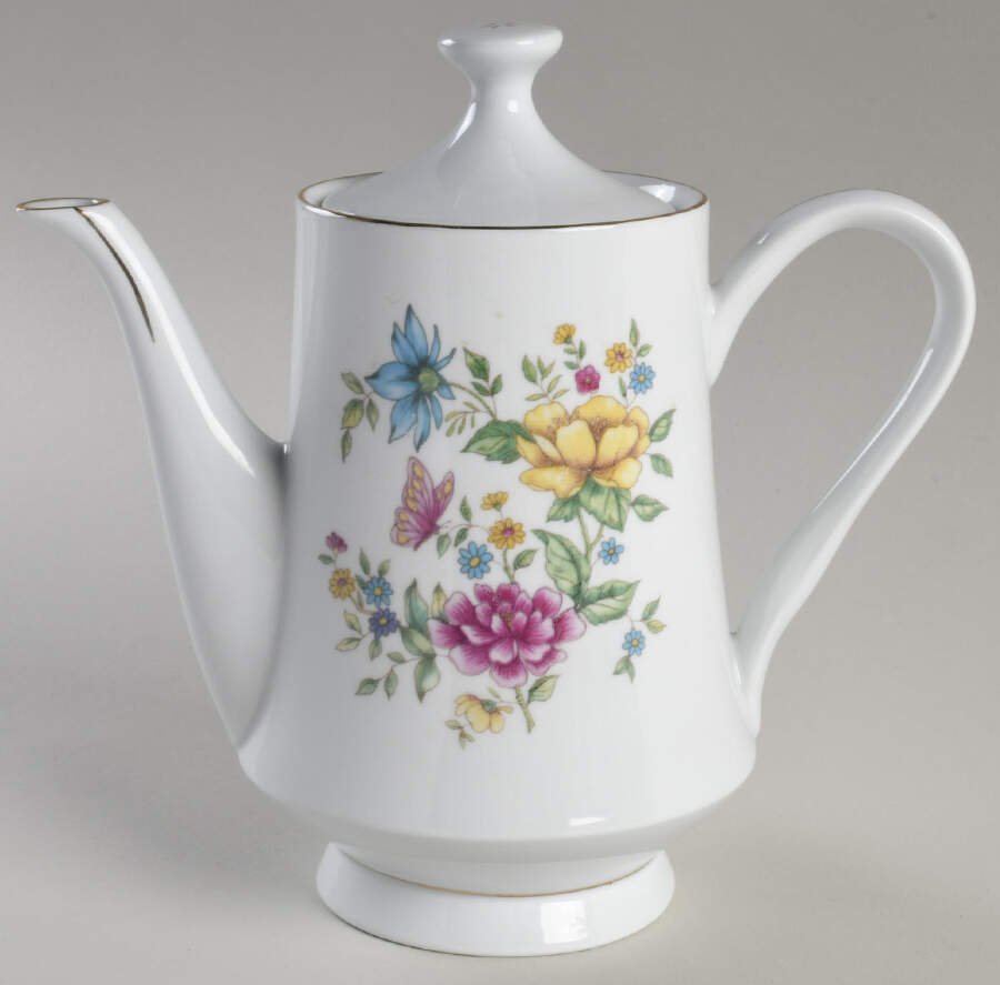 Ling Rose Coffee Pot & Lid by Liling-1