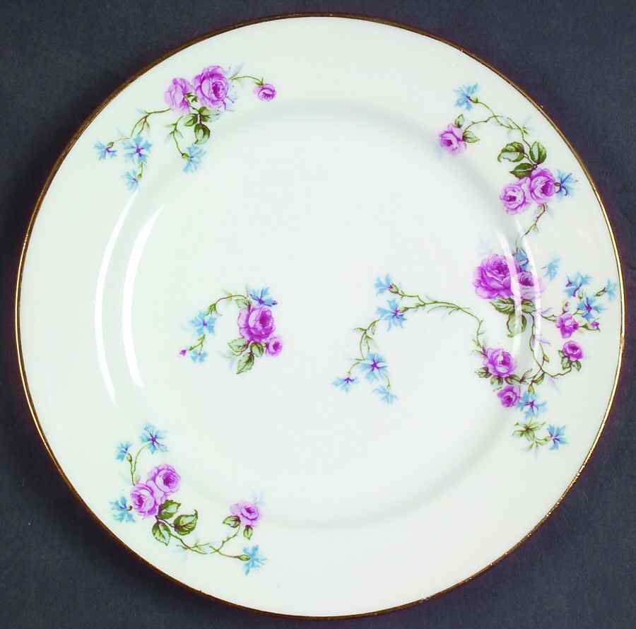 LIM10 Salad Plate by Limoges-French-1